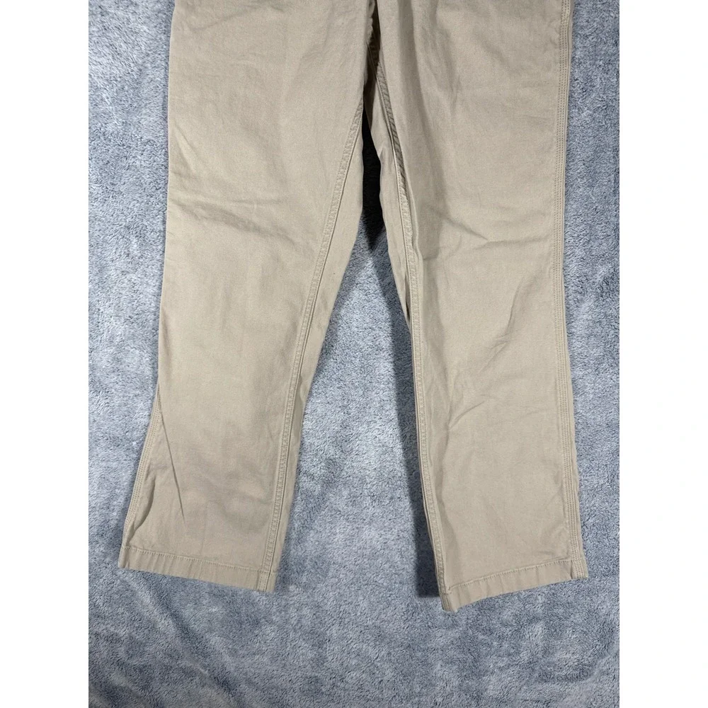 Carhartt Relaxed Fit Khaki Work Pants Tan 29x30 102291 232 Mens Stretch Canvas